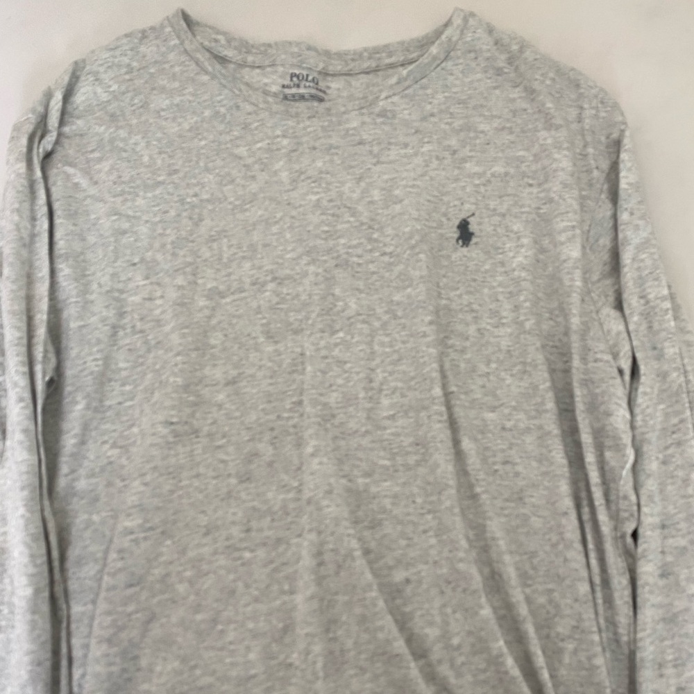 Mens Long sleeve polo extra large